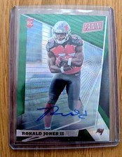 AUTO*20/25* 2018 AUTO Panini National VIP Ronald Jones II RC GREEN♻️R-A-R-E