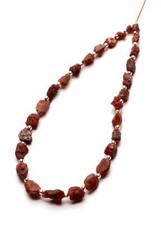 Natural Rough Unpolished 5 to 8 mm Size Spinel Beads 8" Strand