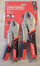 Craftsman 2 Piece  Locking Pliers Set 7" & 10 "  CMHT81727