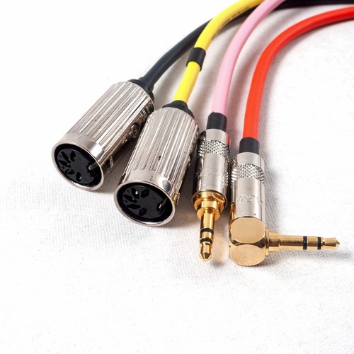 TYP A - MIDI über Miniklinkenkabel. 3,5 mm TRS auf 5 Pin DIN Buchse - Bild 1 von 12