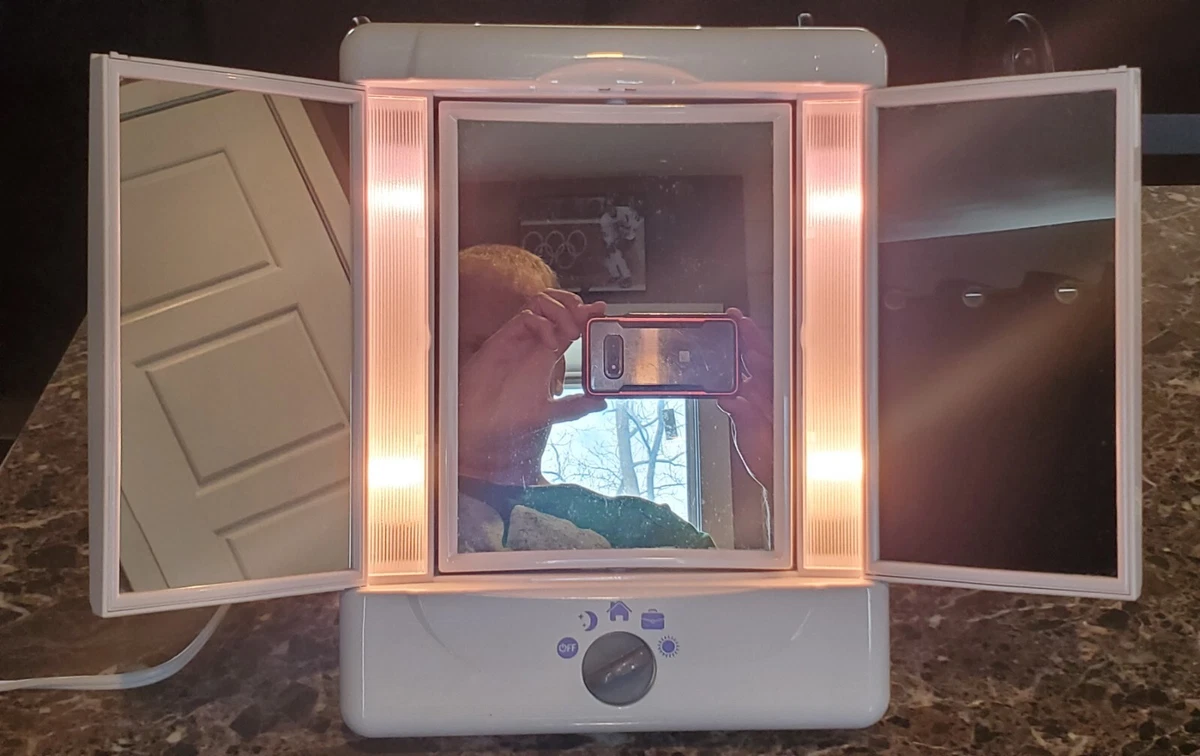 Conair illumina lighted makeup sales mirror tm7lx