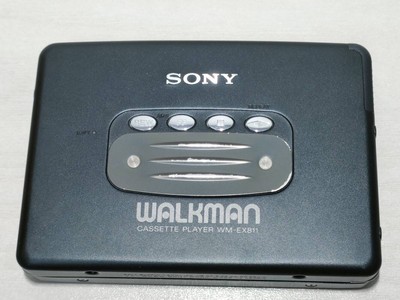 Sony Walkman Portable Cassette Player Wm-ex811 Black G3987 for 