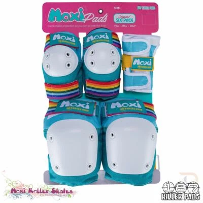 187 Killer Pads Six 6er Pack Sicherheitsset - Erwachsene - Moxi Jade