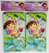 Dora The Explorer Party Paper Treat Present Gift Bags 2 Packs, 24 Bags Total.