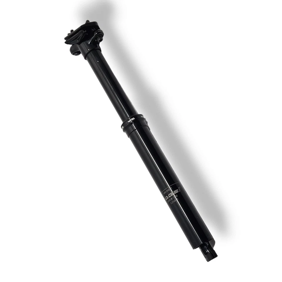 KS Rage-i Dropper Seat Post 125mm Travel 31.6mm 392mm -No Lever / Damaged - Image 3 of 4