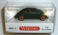 Wiking 083018 Vw BrezelkäFer 1946 MattgrüN 1:87 Spur H0