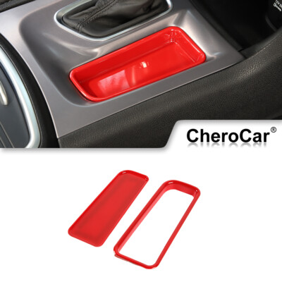 Central Gear Shift Box Panel Trim Decor Cover For Dodge
