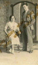 #50059 IBRAHIMIA Egypt 1940s. Greek couple. Photo LAZAR