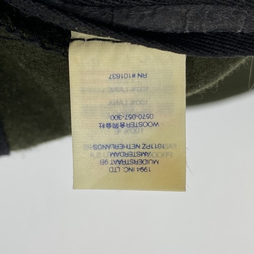 Supreme Hat Loro Piana Wool Camp Cap Green Adjustable Strapback Made In USA - Picture 12 of 12