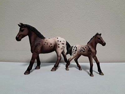Schleich Appaloosa Mare & Foal Horse 2017
