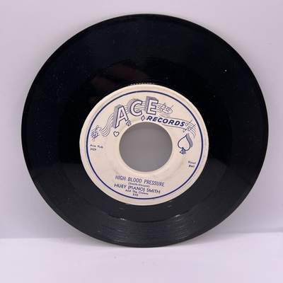 #ad Vinyl 45 RPM Record Huey Piano Smith High Blood Pressure Don#x27;t You Just $8.00