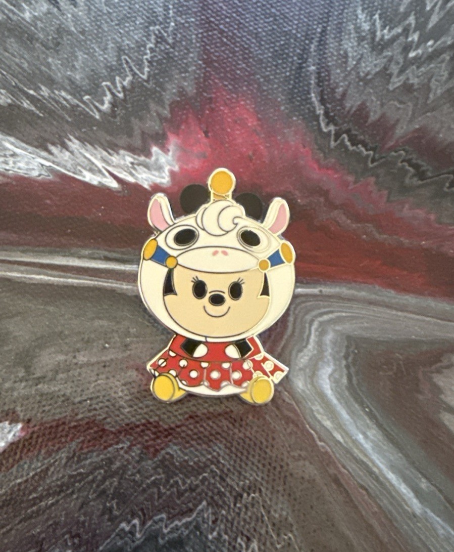 Disney Parks 2025 Mini MixIts  Mystery Pin Minnie Carousel Horse