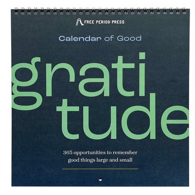Calendar Gratitude Journal for Women & Men, 365 Days, One Line a Day, With Pr...