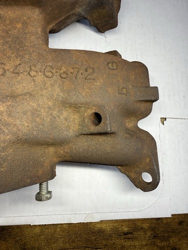 56 FORD THUNDERBIRD Y BLOCK 292 312 INTAKE MANIFOLD ECZ-9425-A FoMoCo 4-Barrel - Picture 10 of 24