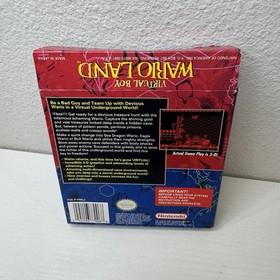 Virtual Boy Wario Land (Nintendo Virtual Boy, 1995) Complete CIB