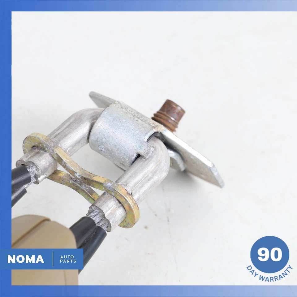 01-06 Jaguar X100 XKR XK8 Juego de hebillas de cinturón de seguridad trasero derecho y central OEM Foto 2 de 4