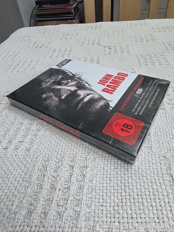 John Rambo - Uncut - 4K Ultra HD + Blu-ray - Limited Mediabook - New Sealed  - Bild 3 von 4
