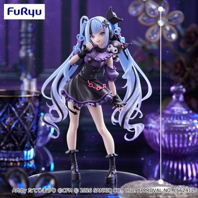 Hatsune Miku Trio-Try-iT Figure Snow Miku x Kuromi FuRyu Sanrio