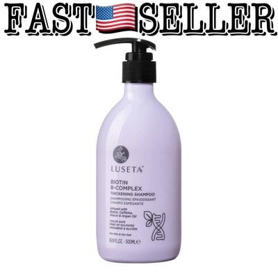 Luseta Biotin B-Complex Thickening Shampoo for Hair Growth 16.9oz (500ml)