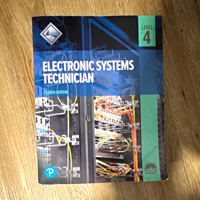 Pearson NCCER Electronic Systems Technician Level 4 4th Ed 2018 Paperback