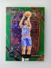 2024-25 Panini Select - Courtside Deaaron Fox 239 Green Stars Prizm