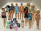 Huge Ken And Barbie Doll Lot With Clothes Accessories Vintage to Modern Lot
