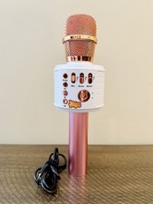 Move2Play Motown Magic Wireless Karaoke Microphone Pink Echo Music Controls