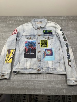 Black Pyramid Jean Jacket Men s Size Large