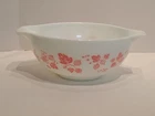 Vtg 443 Pyrex Pink Gooseberry Cinderella, 2-1/2 Quart Mixing Nesting Bowl
