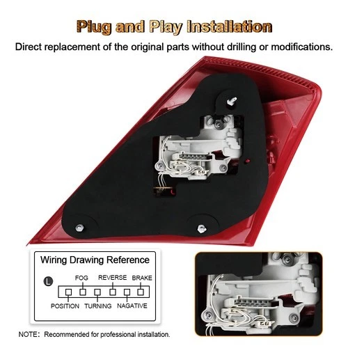 LED Left Tail Light Taillight For 2010-2013 W221 Mercedes Benz S500 S550 S65 AMG Foto 3 de 4