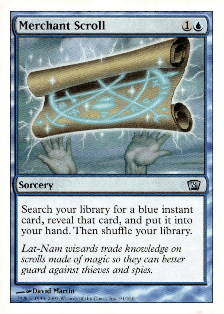 8th Edition #91 Merchant Scroll