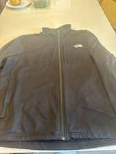 The North Face Mens Black Full-Zip Softshell ...