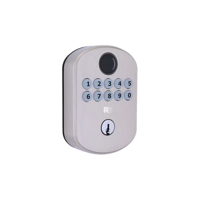 Reliabilt Smart Biometric Deadbolt Fingerprint Keyless Door Lock  (Satin Nickel)