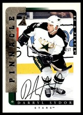 1996-97 Pinnacle Be a Player Autographs Daymond Langkow Auto Tampa Bay Lightning