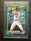 KONNOR GRIFFIN 2024 Bowman Draft Chrome TRUE GREEN Refractor #D/99 SSP - Pirates