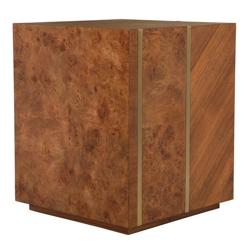 Uttermost Seven Wonders Wooden Side Table - Picture 4 of 6