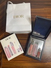 Dior Addict 3-Piece Set Pink Lip Glow, Lip Maximizer Balm Free Dior Gift Bag
