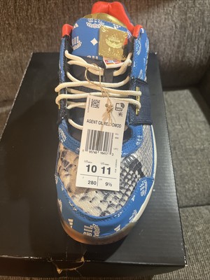 Adidas Agent Gil Restomod Men s Basketball GY6483 Blue White Shoes Size 10