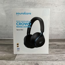 Soundcore Space One Wireless Bluetooth Noise Cancelling ANC Over-Ear - New