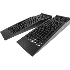 50516 4,400 lb. Capacity Low Profile Car Ramps, 2-Count, Black Pack of 1