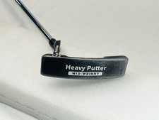 RH Boccieri Golf Heavy Putter CX2 Mid Weight Steel Shaft 34.5"