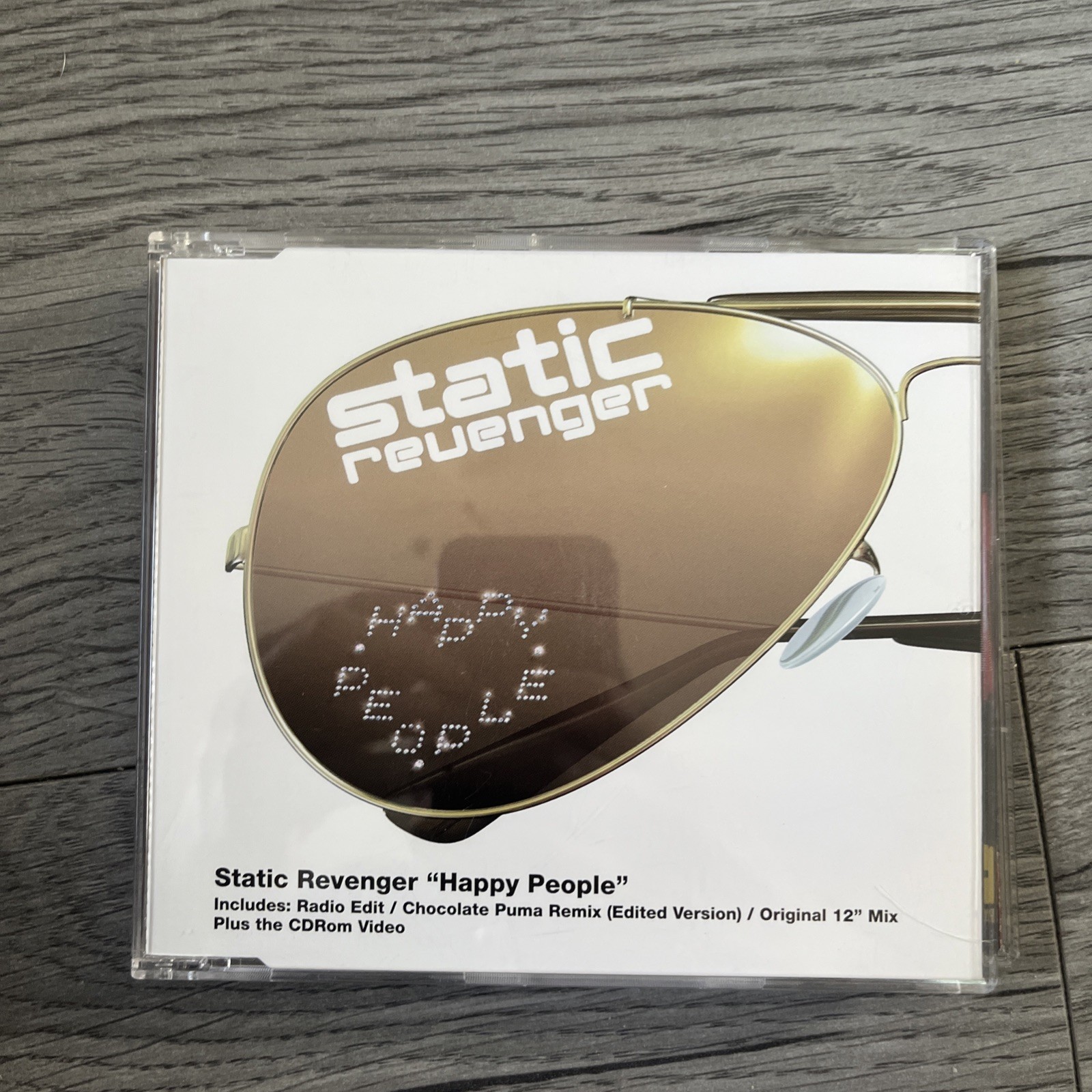 Happy People by Static Revenger (CD, 2001) Mint Condition (B2)