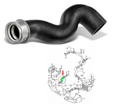 Turboschlauch Ladeluftschlauch fur AUDI A4 A6 1.9 TDI mot. AWX AVF 8E0145834P