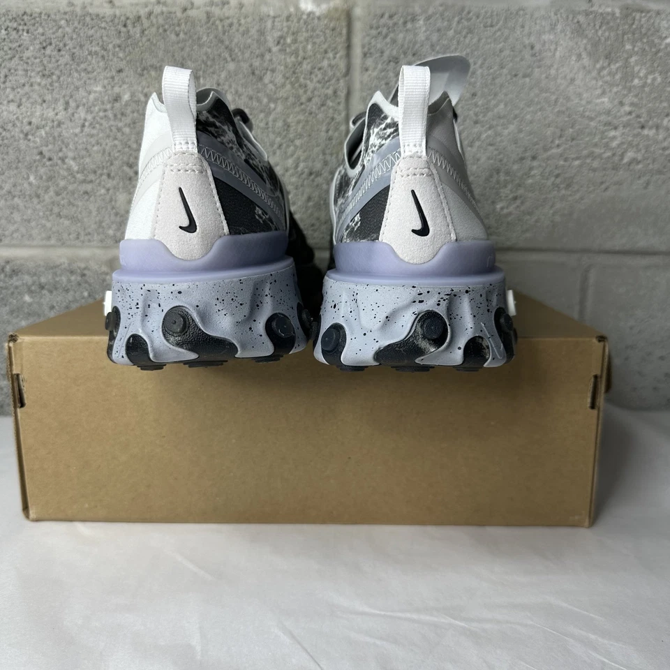 Nike React Element 55 x Kendrick Lamar Wolf Grey CJ3312-001 MEN'S Sz 10.5 - Image 4 of 4