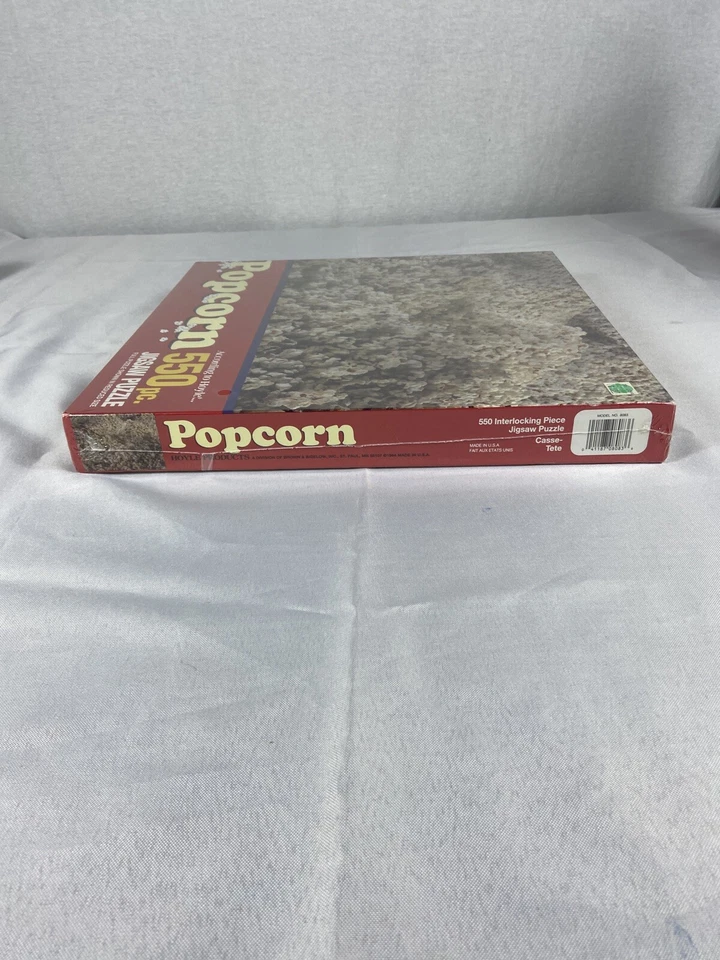 Hoyle Products - Popcorn - 550 piece Jigsaw Puzzle - Brand New Sealed # 8083 - Image 4 of 4