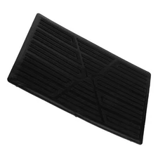 Car Floor Carpet Mat Patch Rubber Car Carpet Protector Heel Scuff Plate Pedal...