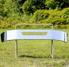 Kenworth T270 / T370 Bumper - 16" Chrome Wrap with Mounting Brackets - USA