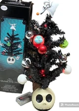 NIGHTMARE BEFORE CHRISTMAS LIGHT UP TABLETOP TREE 15”