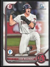 2022 Bowman Draft 1st Edition Ivan Melendez BD-29 1st | Arizona Diamondbacks