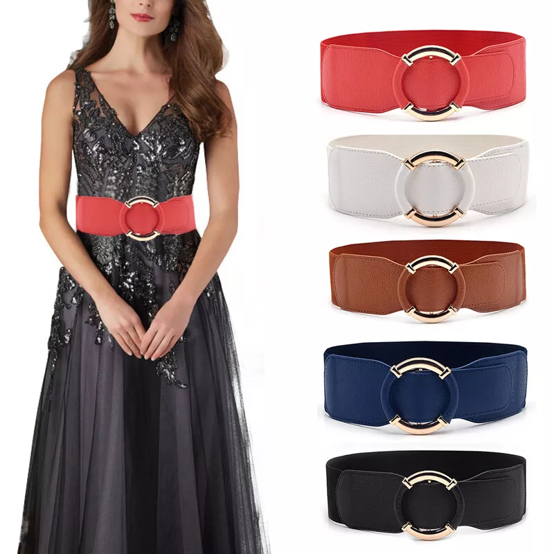 Wide belt for dresses deals
